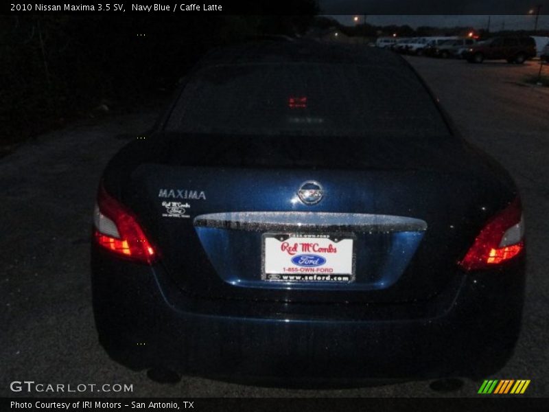 Navy Blue / Caffe Latte 2010 Nissan Maxima 3.5 SV