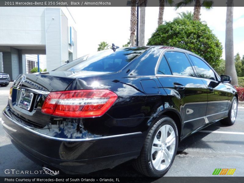 Black / Almond/Mocha 2011 Mercedes-Benz E 350 Sedan