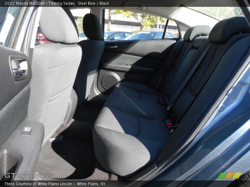 Steel Blue / Black 2012 Mazda MAZDA6 i Touring Sedan