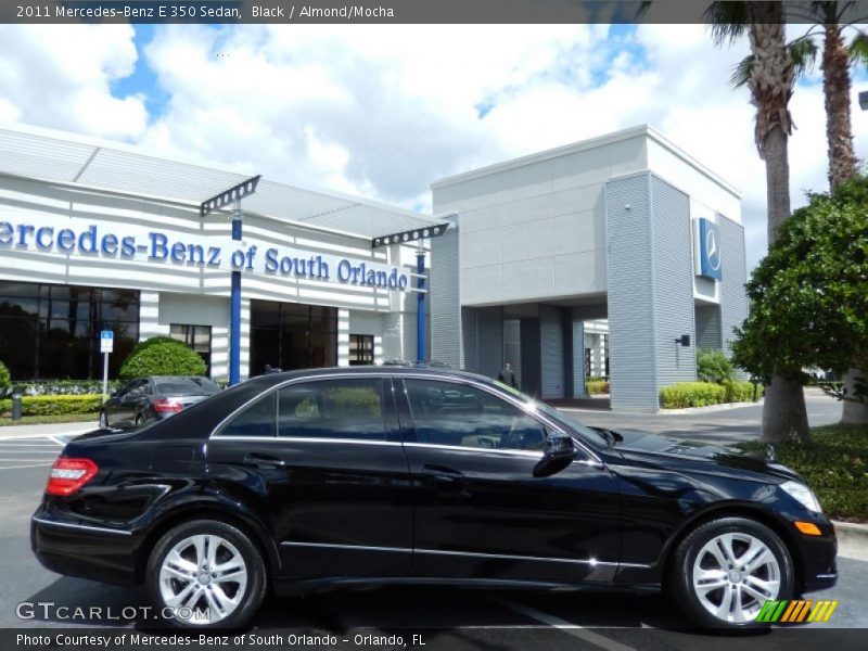 Black / Almond/Mocha 2011 Mercedes-Benz E 350 Sedan