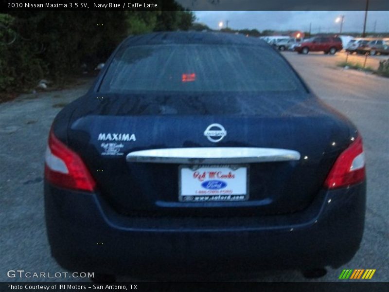 Navy Blue / Caffe Latte 2010 Nissan Maxima 3.5 SV