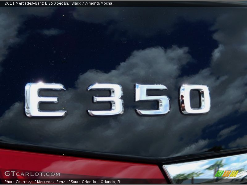 Black / Almond/Mocha 2011 Mercedes-Benz E 350 Sedan