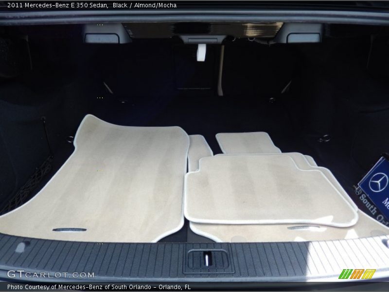 Black / Almond/Mocha 2011 Mercedes-Benz E 350 Sedan