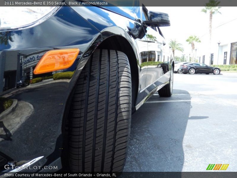 Black / Almond/Mocha 2011 Mercedes-Benz E 350 Sedan