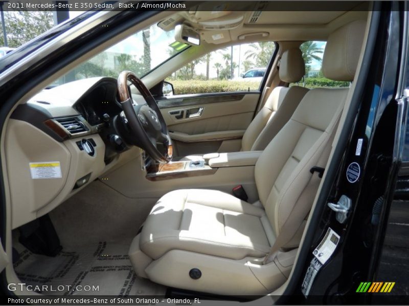 Black / Almond/Mocha 2011 Mercedes-Benz E 350 Sedan