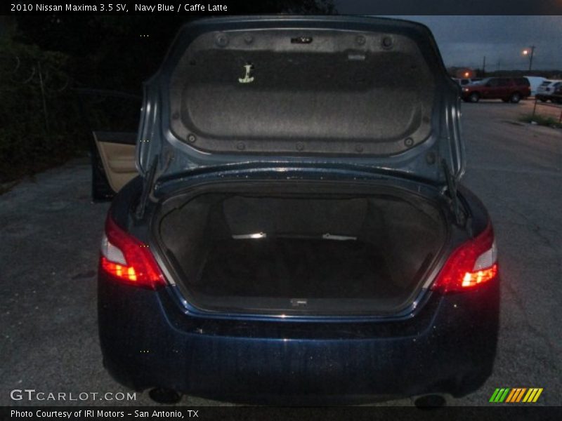 Navy Blue / Caffe Latte 2010 Nissan Maxima 3.5 SV