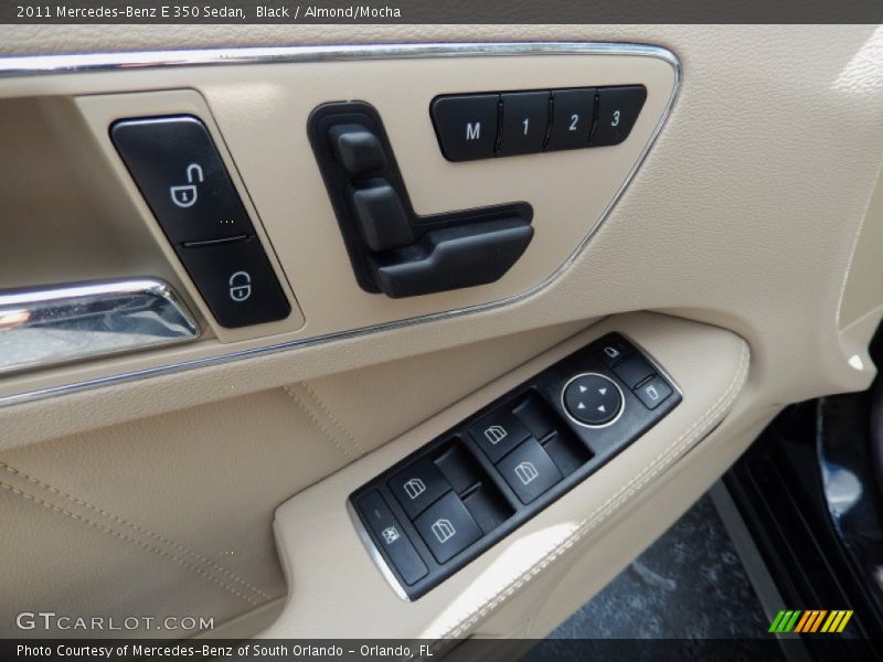 Black / Almond/Mocha 2011 Mercedes-Benz E 350 Sedan