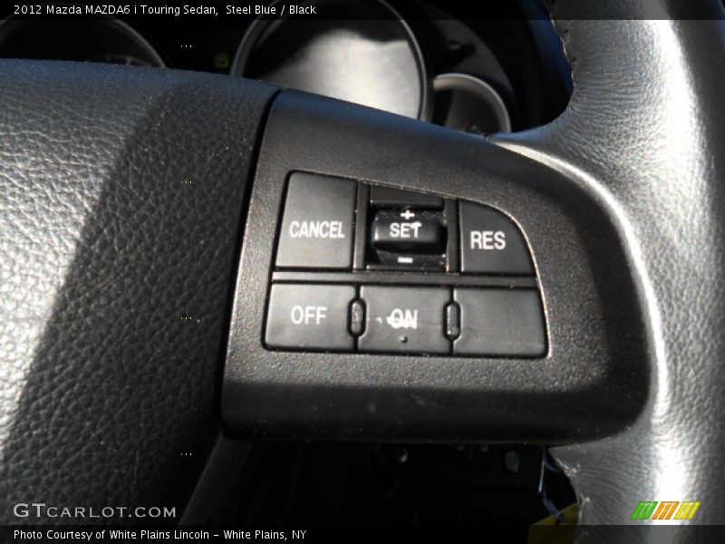 Steel Blue / Black 2012 Mazda MAZDA6 i Touring Sedan