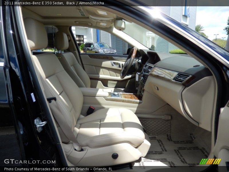 Black / Almond/Mocha 2011 Mercedes-Benz E 350 Sedan