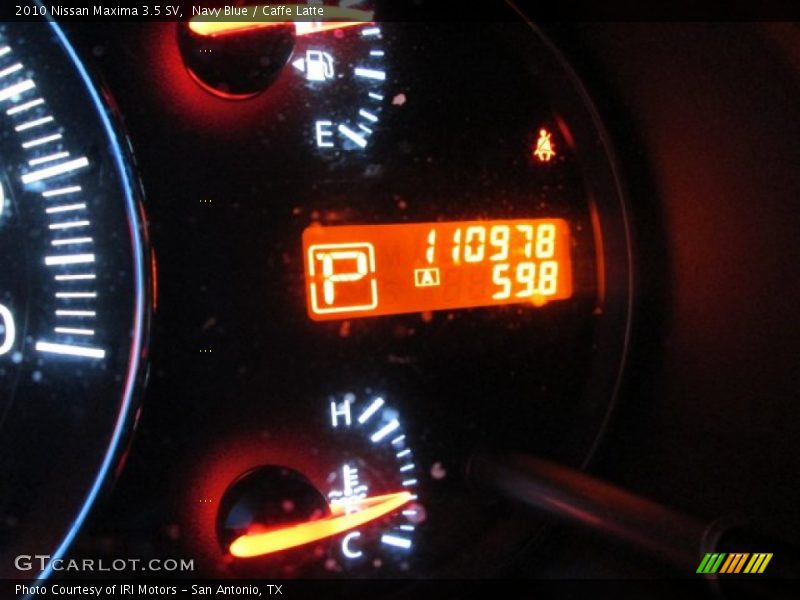Navy Blue / Caffe Latte 2010 Nissan Maxima 3.5 SV