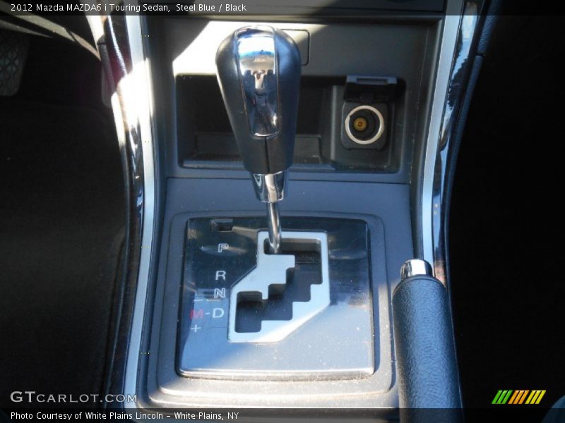 Steel Blue / Black 2012 Mazda MAZDA6 i Touring Sedan