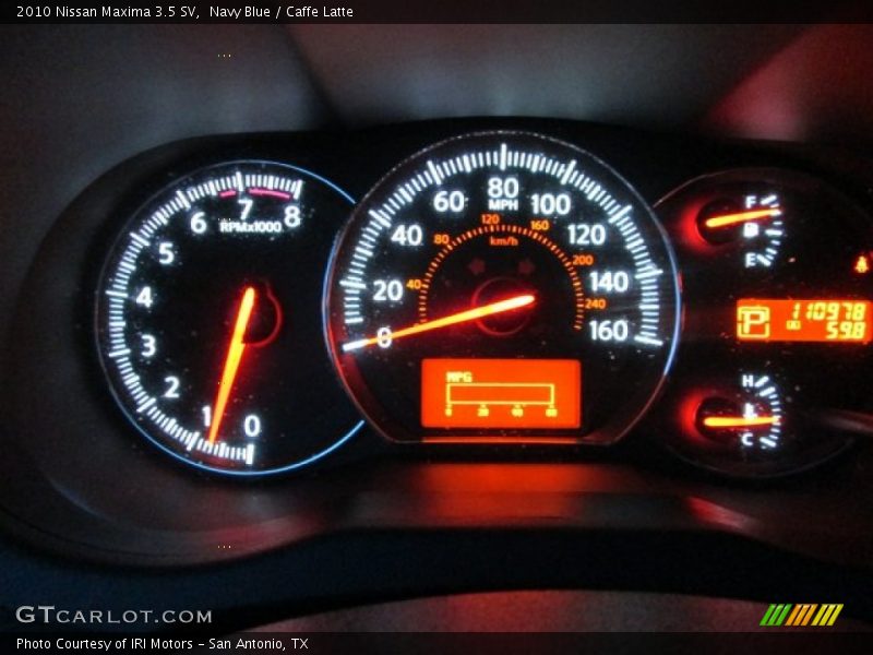 Navy Blue / Caffe Latte 2010 Nissan Maxima 3.5 SV