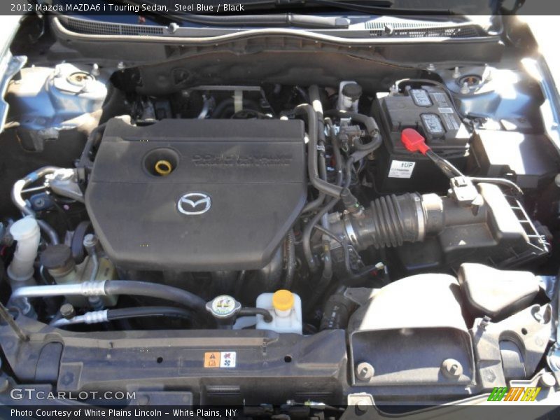 Steel Blue / Black 2012 Mazda MAZDA6 i Touring Sedan