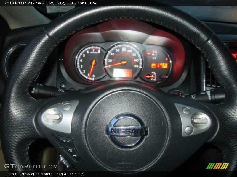 Navy Blue / Caffe Latte 2010 Nissan Maxima 3.5 SV