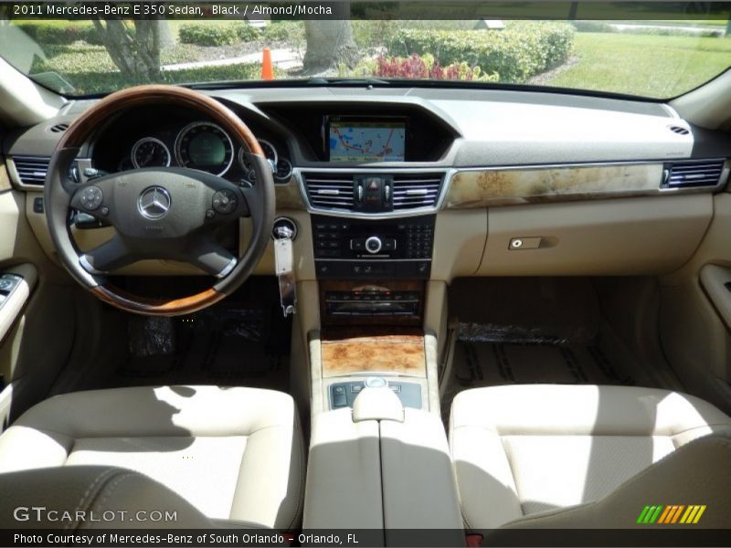 Black / Almond/Mocha 2011 Mercedes-Benz E 350 Sedan