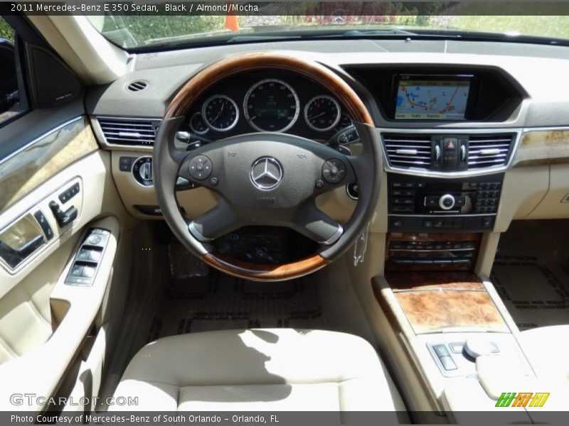 Black / Almond/Mocha 2011 Mercedes-Benz E 350 Sedan