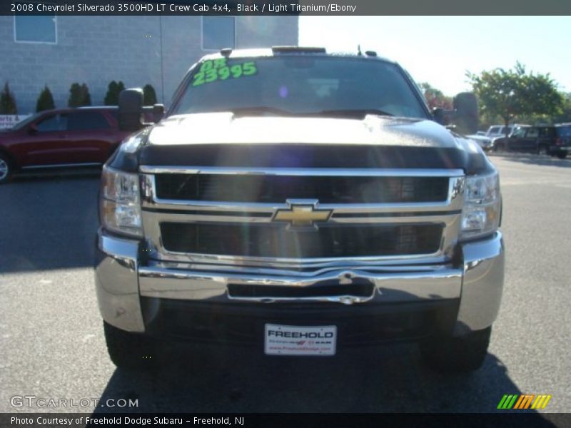 Black / Light Titanium/Ebony 2008 Chevrolet Silverado 3500HD LT Crew Cab 4x4