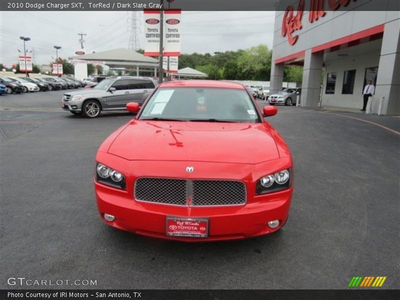 TorRed / Dark Slate Gray 2010 Dodge Charger SXT