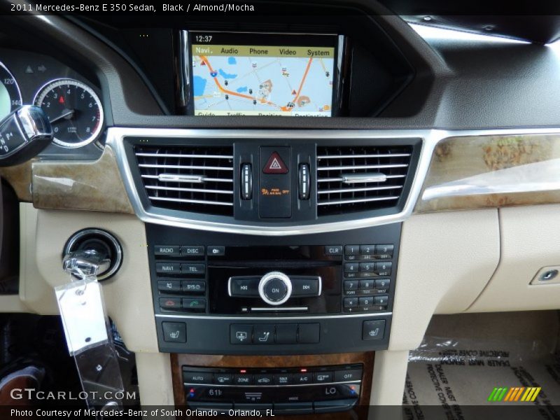Black / Almond/Mocha 2011 Mercedes-Benz E 350 Sedan