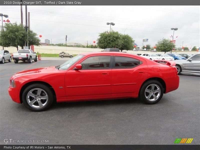 TorRed / Dark Slate Gray 2010 Dodge Charger SXT
