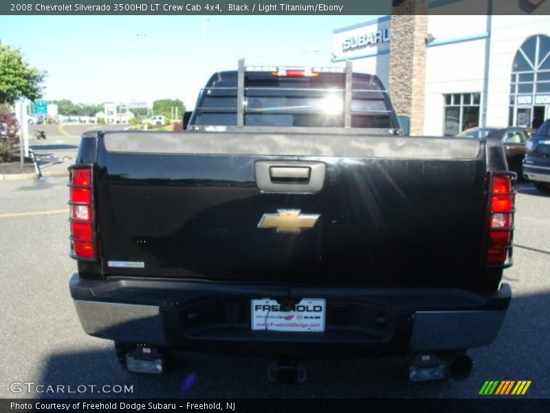 Black / Light Titanium/Ebony 2008 Chevrolet Silverado 3500HD LT Crew Cab 4x4