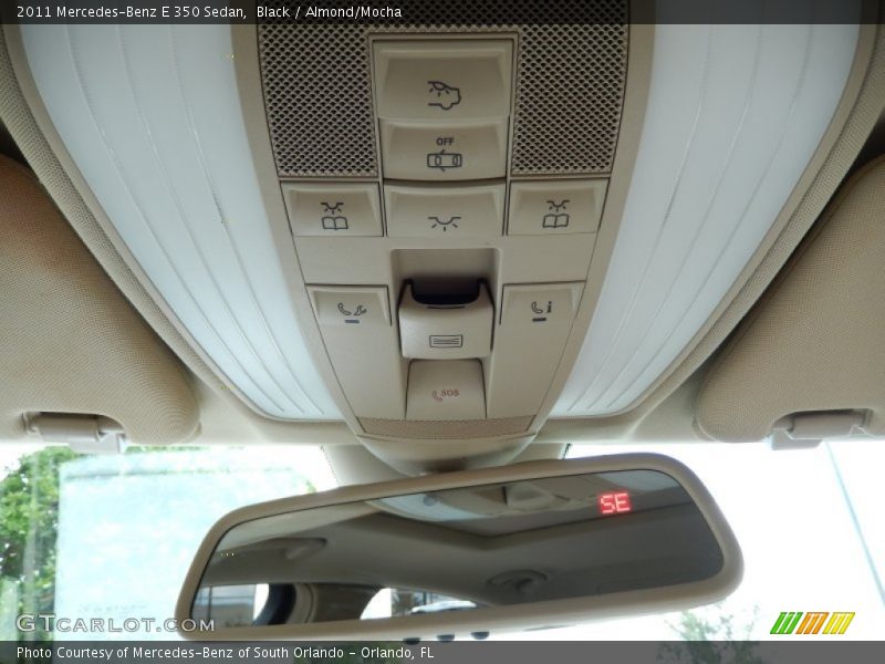 Black / Almond/Mocha 2011 Mercedes-Benz E 350 Sedan