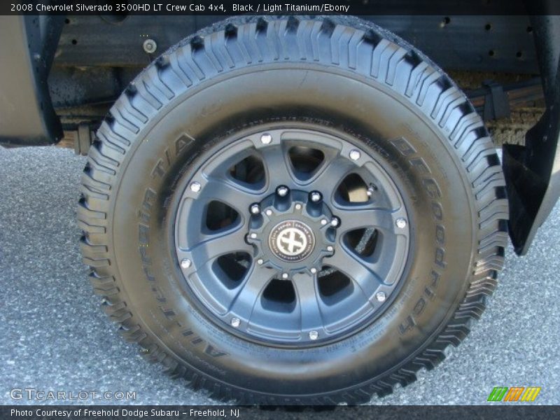Black / Light Titanium/Ebony 2008 Chevrolet Silverado 3500HD LT Crew Cab 4x4