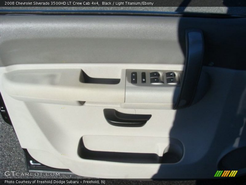 Black / Light Titanium/Ebony 2008 Chevrolet Silverado 3500HD LT Crew Cab 4x4