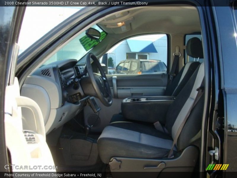 Black / Light Titanium/Ebony 2008 Chevrolet Silverado 3500HD LT Crew Cab 4x4