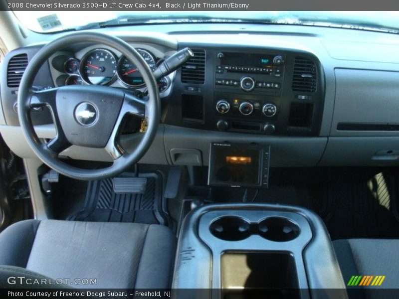 Black / Light Titanium/Ebony 2008 Chevrolet Silverado 3500HD LT Crew Cab 4x4