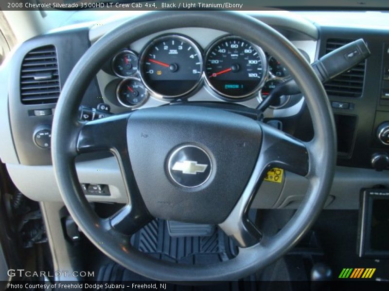 Black / Light Titanium/Ebony 2008 Chevrolet Silverado 3500HD LT Crew Cab 4x4