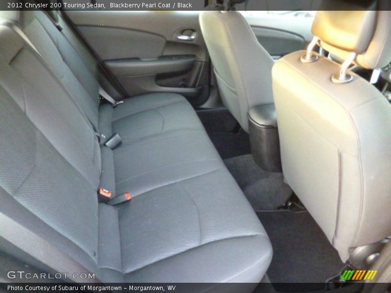 Blackberry Pearl Coat / Black 2012 Chrysler 200 Touring Sedan