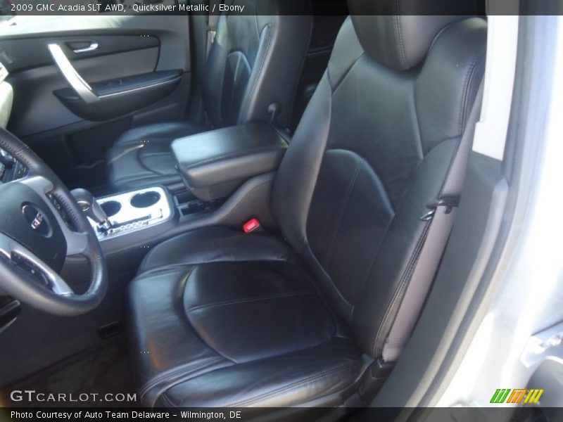 Quicksilver Metallic / Ebony 2009 GMC Acadia SLT AWD