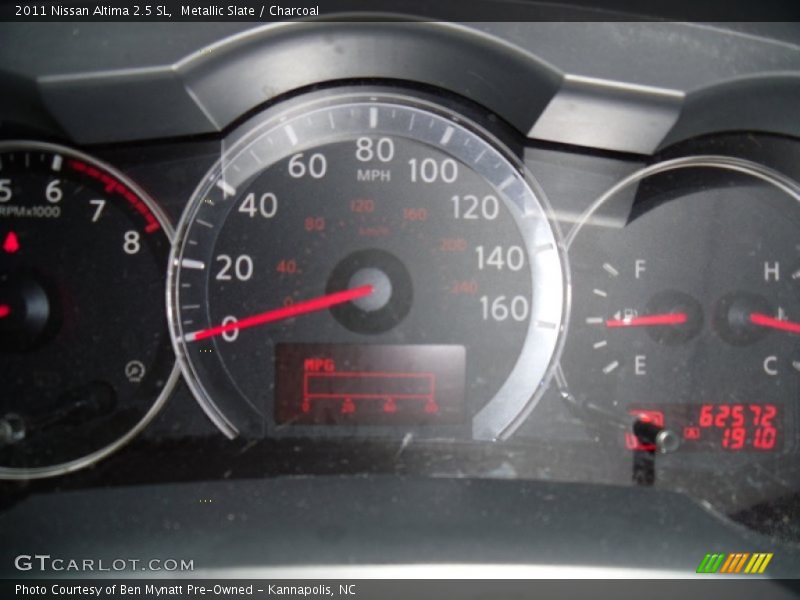 Metallic Slate / Charcoal 2011 Nissan Altima 2.5 SL
