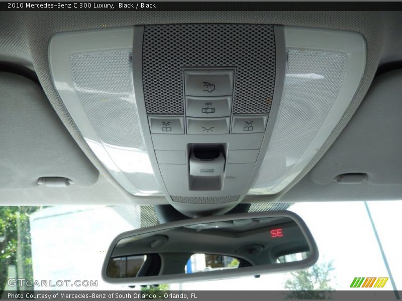 Controls of 2010 C 300 Luxury