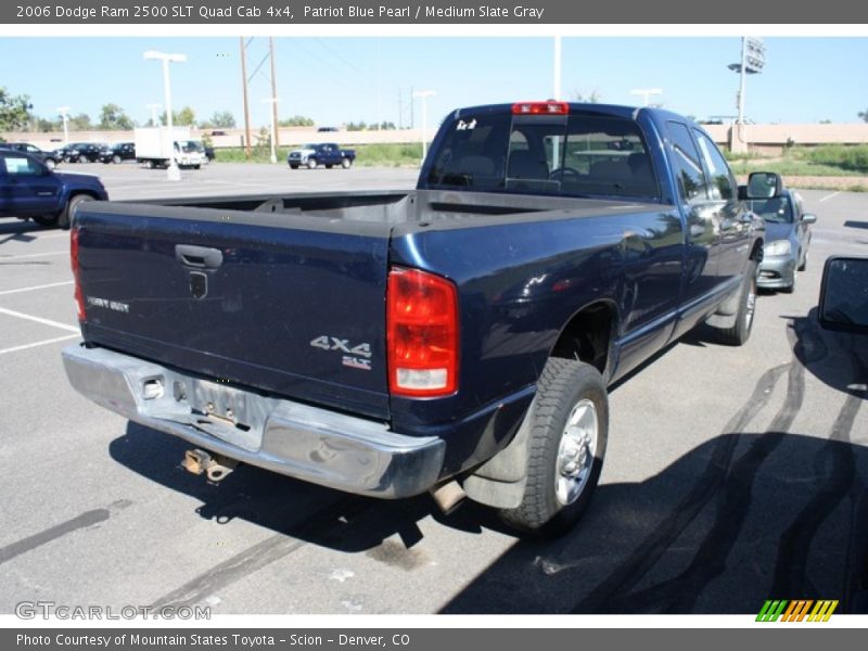 Patriot Blue Pearl / Medium Slate Gray 2006 Dodge Ram 2500 SLT Quad Cab 4x4