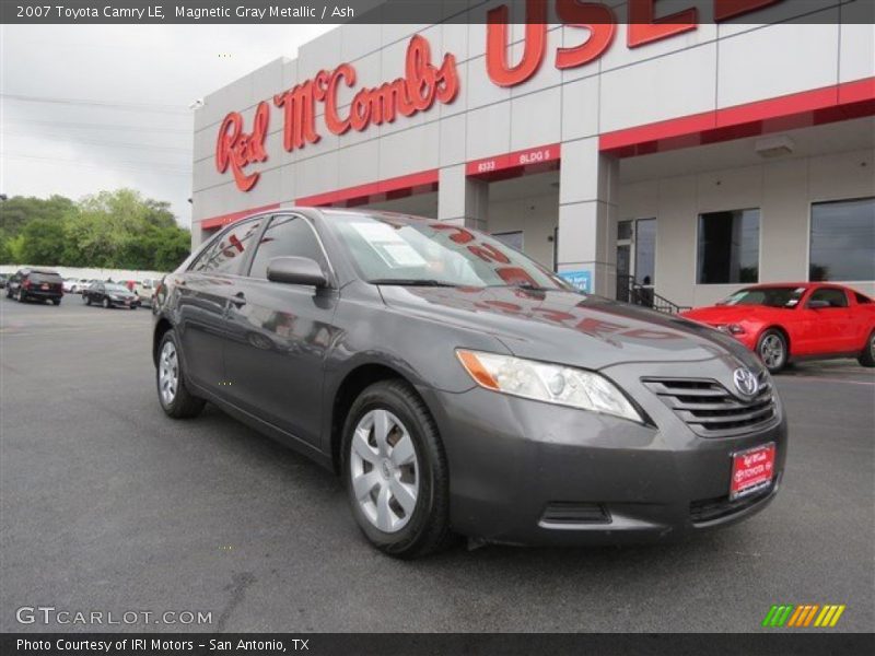 Magnetic Gray Metallic / Ash 2007 Toyota Camry LE