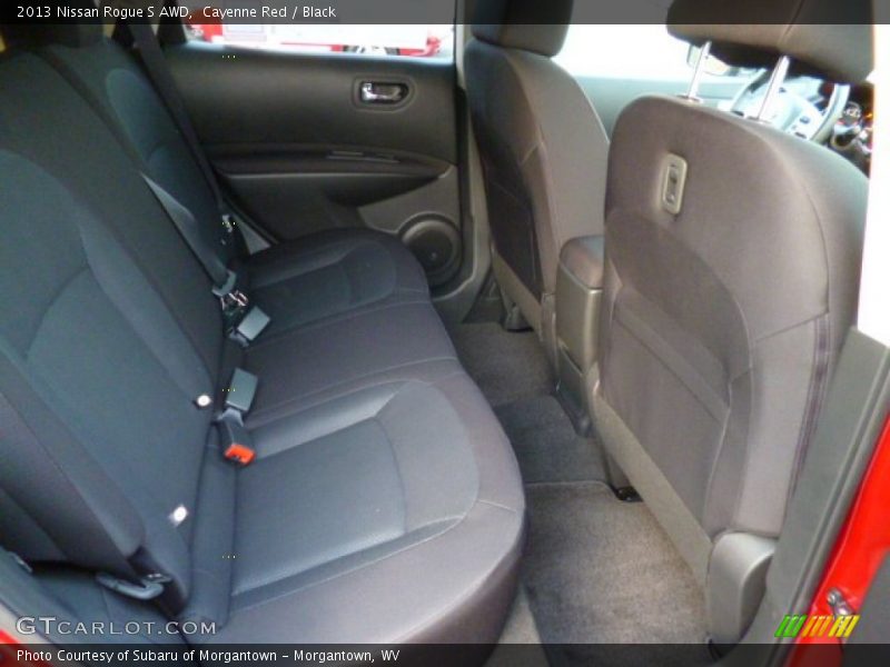 Cayenne Red / Black 2013 Nissan Rogue S AWD