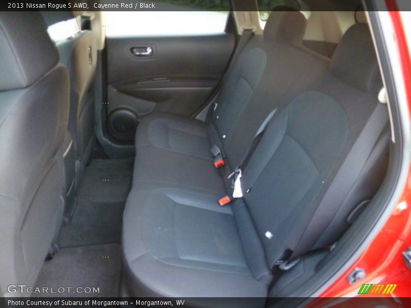 Cayenne Red / Black 2013 Nissan Rogue S AWD