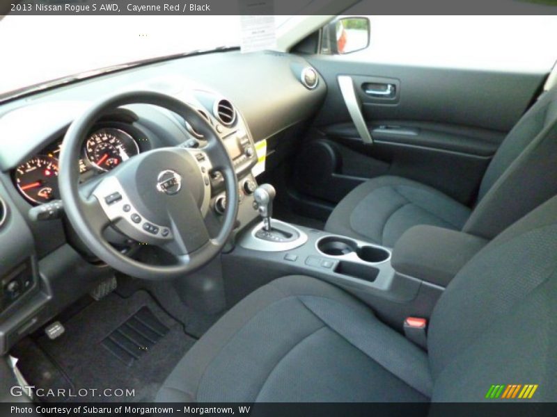Cayenne Red / Black 2013 Nissan Rogue S AWD