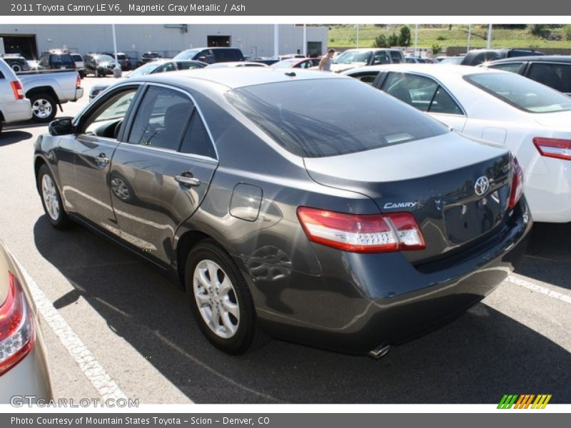 Magnetic Gray Metallic / Ash 2011 Toyota Camry LE V6