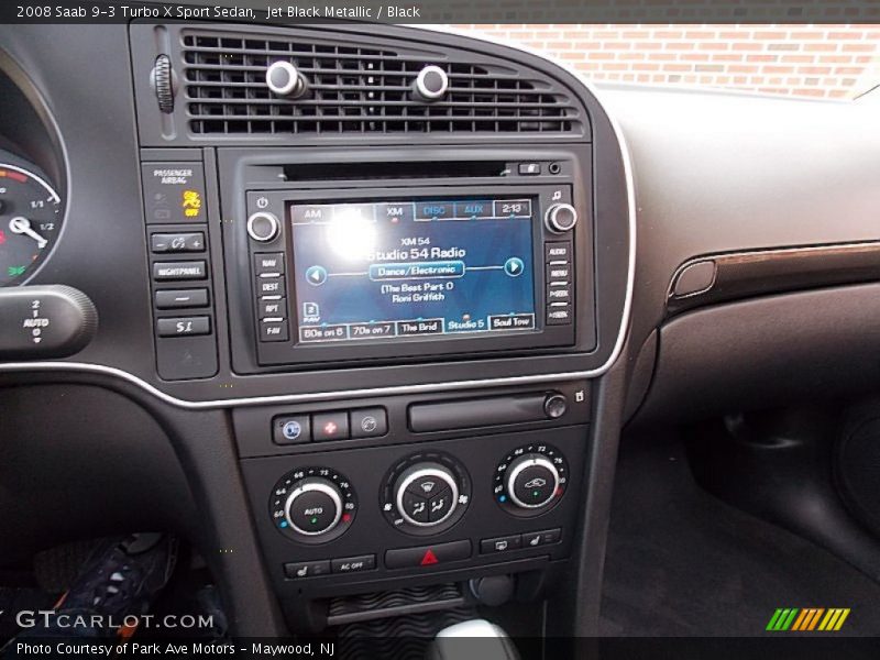 Controls of 2008 9-3 Turbo X Sport Sedan