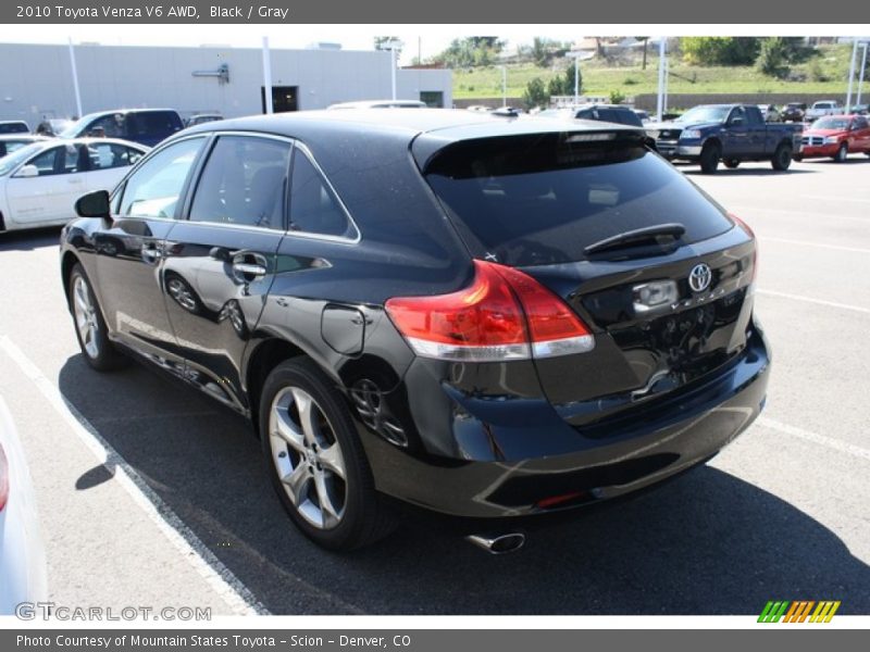 Black / Gray 2010 Toyota Venza V6 AWD