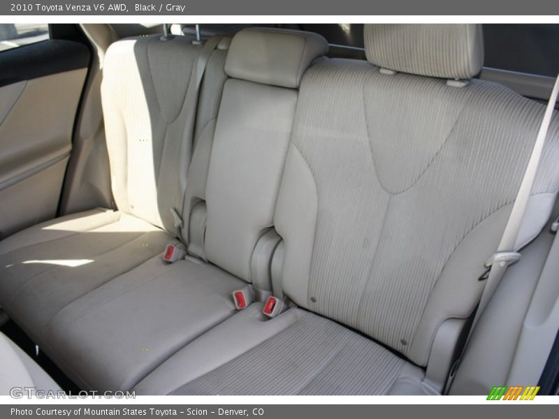 Black / Gray 2010 Toyota Venza V6 AWD