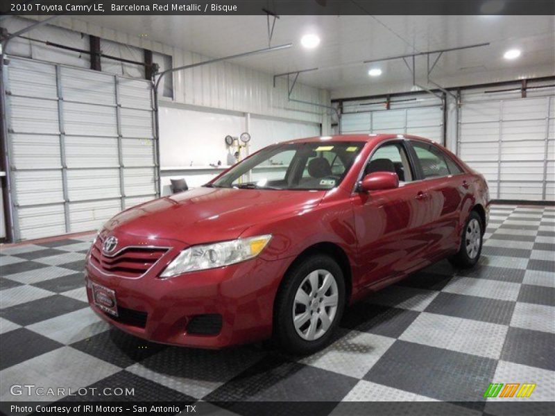 Barcelona Red Metallic / Bisque 2010 Toyota Camry LE