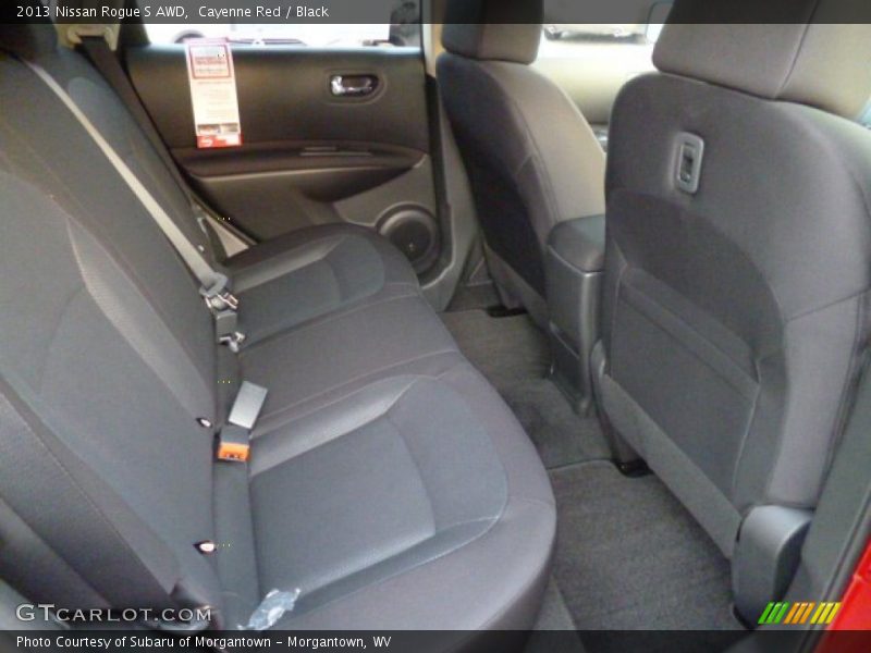 Cayenne Red / Black 2013 Nissan Rogue S AWD