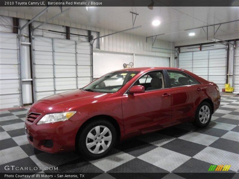 Barcelona Red Metallic / Bisque 2010 Toyota Camry LE