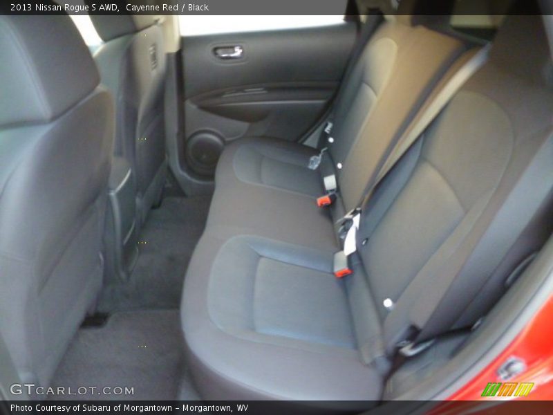 Cayenne Red / Black 2013 Nissan Rogue S AWD