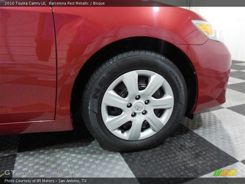Barcelona Red Metallic / Bisque 2010 Toyota Camry LE