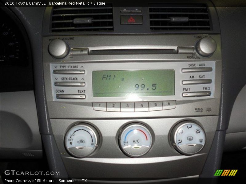 Barcelona Red Metallic / Bisque 2010 Toyota Camry LE